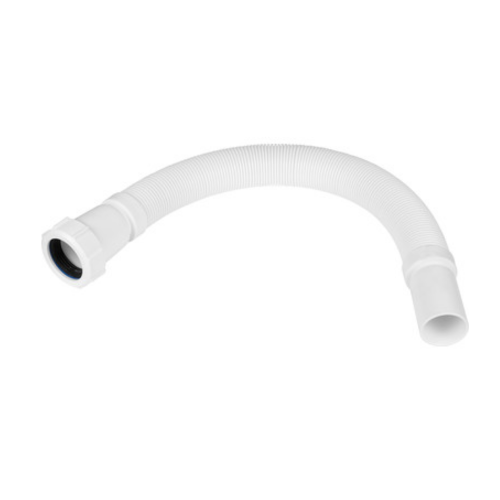 McAlpine Flexi Waste Connector 1 1/4" Uni Outlet x Plain Spigot FLEXCON1