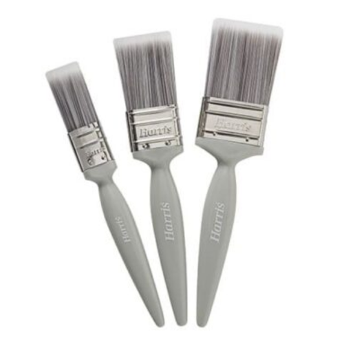 Harris Essentials Wall & Ceilings Paint Brush Pack Of 3                                                                                                                                                                                               
