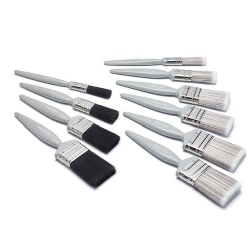 Harris Essentials Wall & Ceilings Paint Brush Pack Of 10                                                                                                                                                                                     