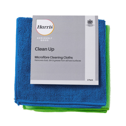 Harris Microfibre Cloths Pack Of 2