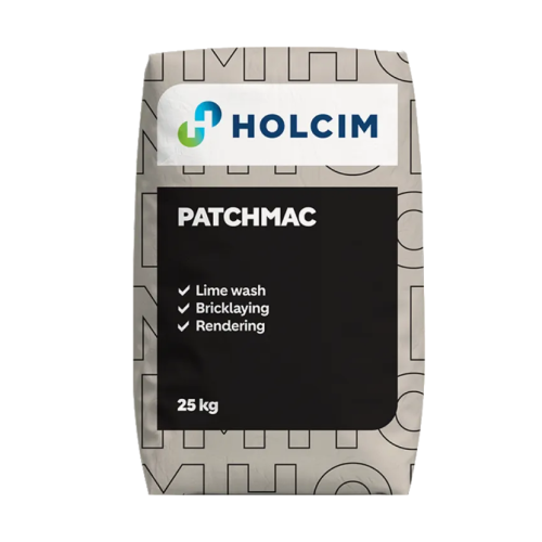Holcim Patchmac Asphalt Pothole & Driveway Repair Plastic Bag 25kg