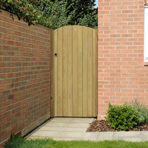 Heavy Duty Dome Top Tongue & Groove Gate 6Ft (1.80M High) (Home Delivery)
