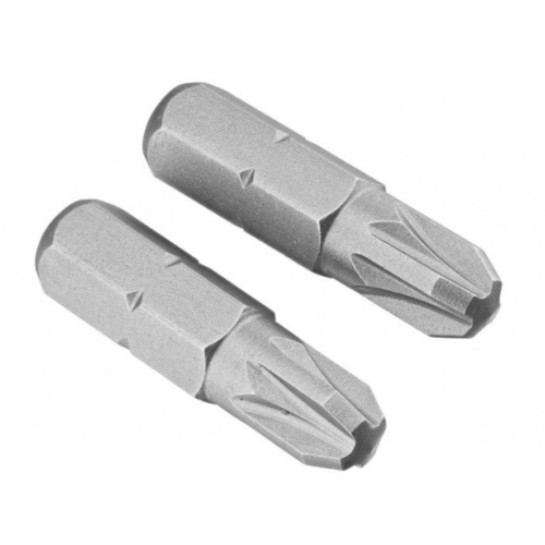 IRWIN Pozidriv PZ3 Screwdriver Bits 25mm 2 Pack