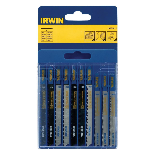 Irwin Wood Jigsaw Blade Set 10pk