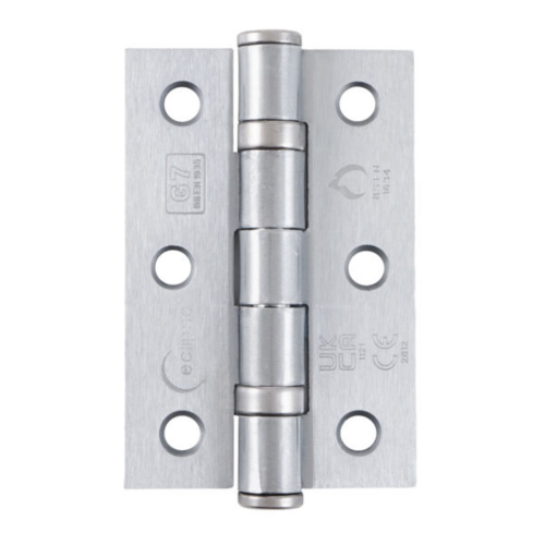 Grade 7 Ball Bearing Hinge Satin Chrome 76mm x 51mm