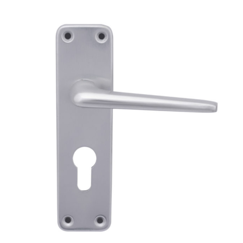 Contract Aluminium Lever On Backplate Euro Profile