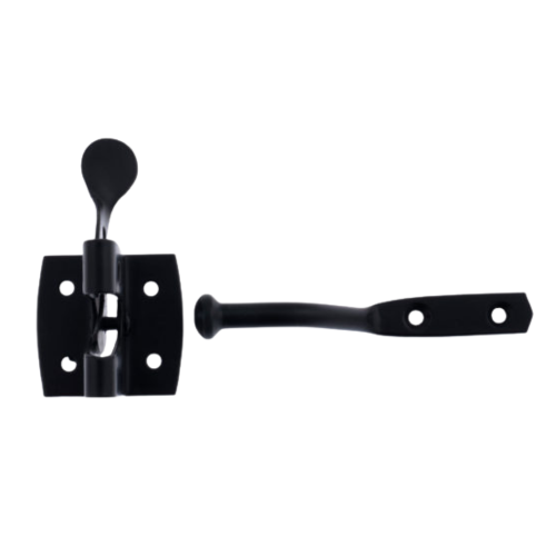 Auto Gate Latch Set Black