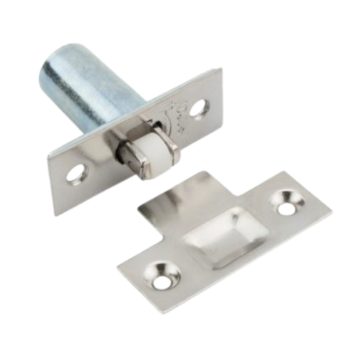 Adjustable Roller Catch Nickel Plated
