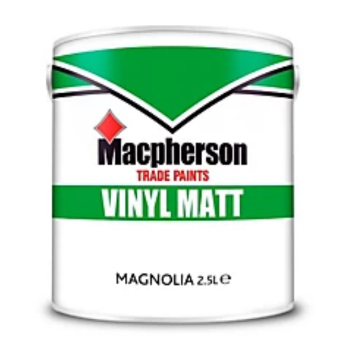 Macpherson Vintl Matt Emulsion Magnolia 2.5L