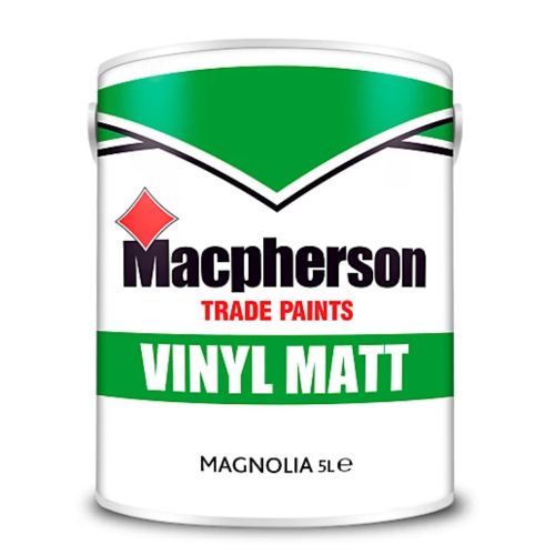Macpherson Vintl Matt Emulsion Magnolia 5L