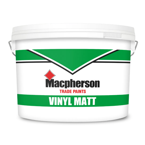 Macpherson Vintl Matt Emulsion Brilliant White 10L