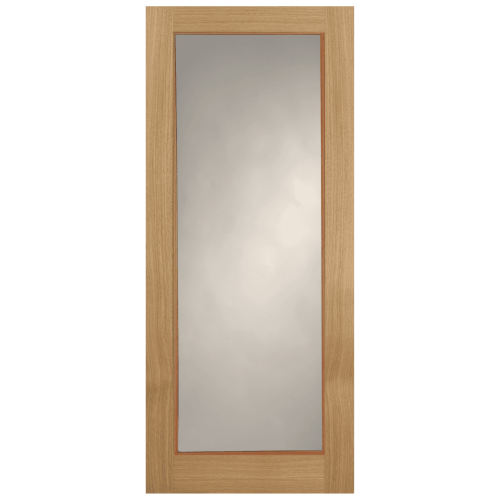 Wiltshire Oak 1 Light Clear Glazed Prefinished Door 1981mm x 762mm x 35mm