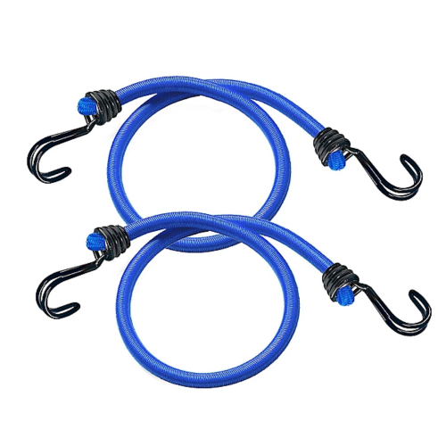 Master Lock Twin Bungee Cord Blue 120cm 2Pack