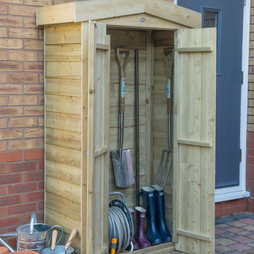 Apex Tall Garden Store - Pressure Treated (Home Delivery)