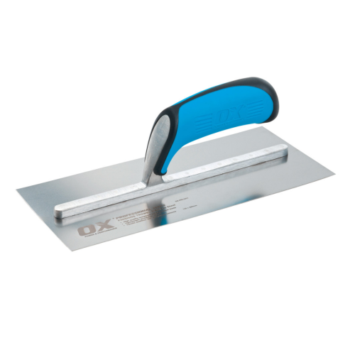 Ox Pro Stainless Steel Plasterers Trowel 127mm x 356mm (14")