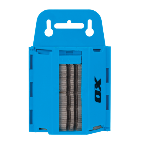 Ox Pro Heavy Duty Knife Blades And Dispenser 100 Pack