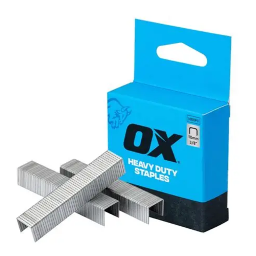 Ox Pro Heavy Duty Staples 10mm