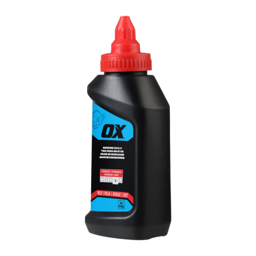 Ox Pro Red Marking Powder Chalk 8Oz (226g)