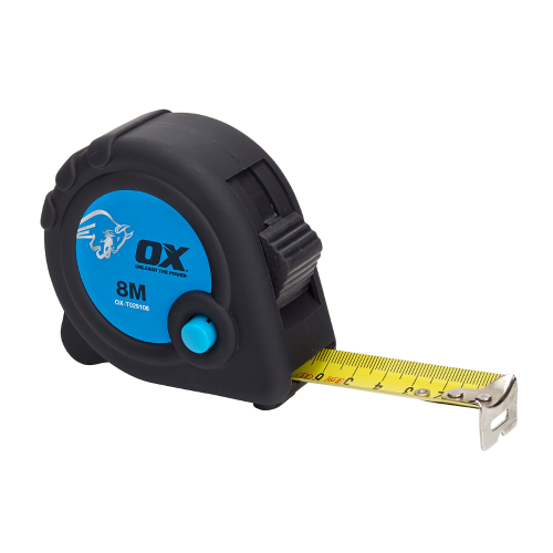 Ox Trade Tape Measure 8m