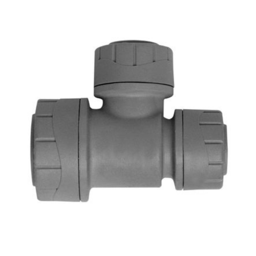 Polyplumb Reduced Tee 22mm x 15mm x 15mm