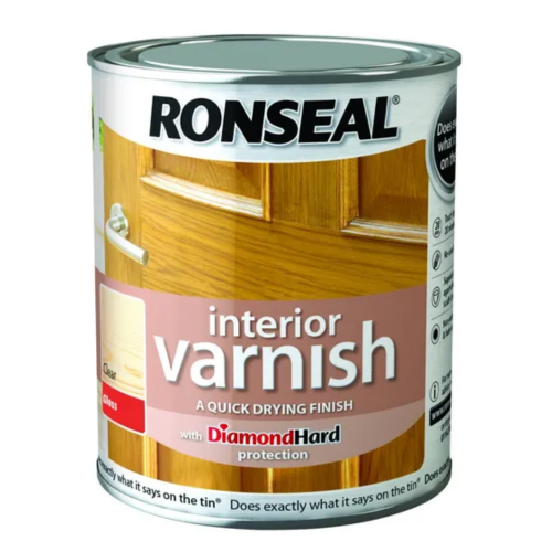 Ronseal Interior Varnish Clear Gloss 250ml