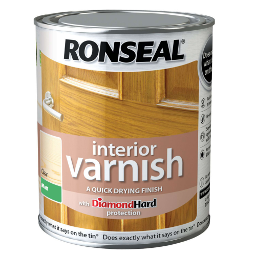 Ronseal Interior Varnish Clear Matt 250ml