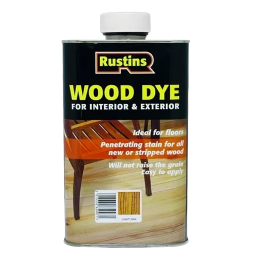 Rustins Wood Dye Light Oak 250ml