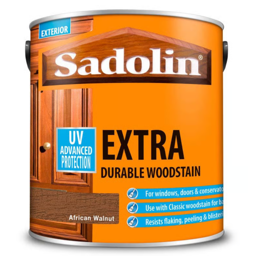 Sadolin Extra Durable Woodstain Ebony 1L