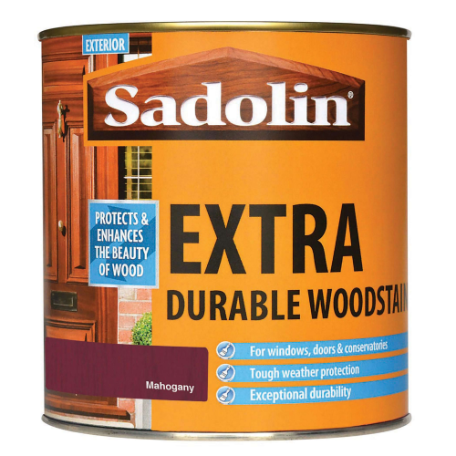 Sadolin Extra Durable Woodstain Mahogany 1L