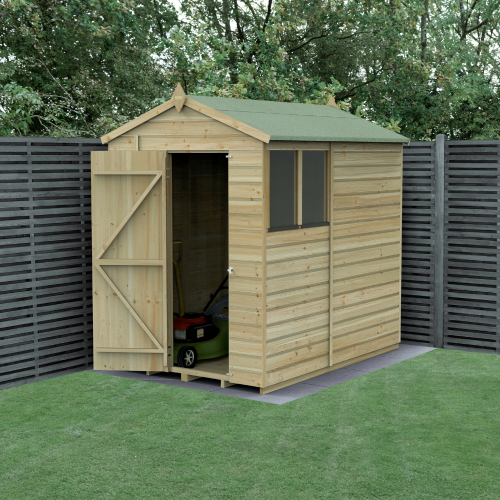 Beckwood 5X7 Apex Shed - 2 Windows (Installed)
