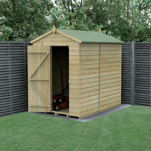 Beckwood 5X7 Apex Shed - No Windows (Installed)