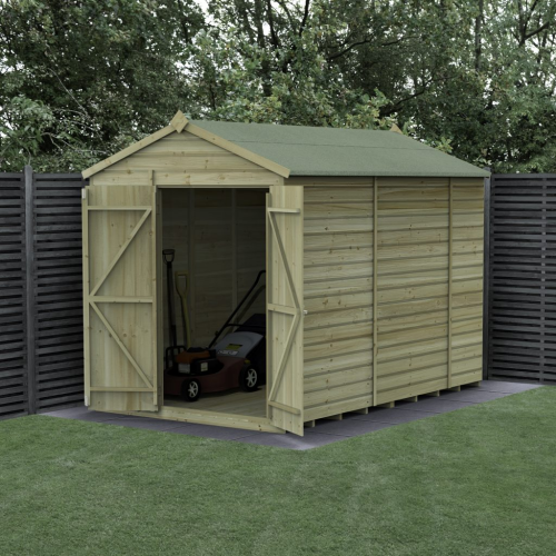 Beckwood 6X10 Apex Shed - No Windows - Double Door (Home Delivery)