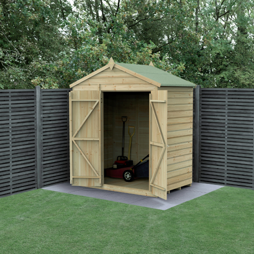 Beckwood 6X4 Apex Shed - No Windows (Home Delivery)