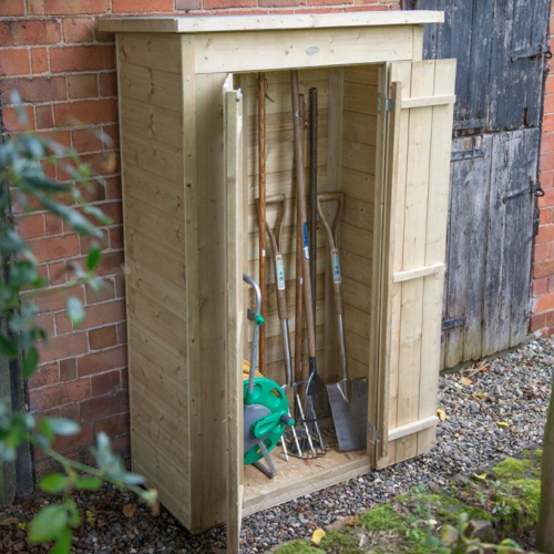 Shiplap Pent Tall Garden Store - Pressure Treated (Home Delivery)