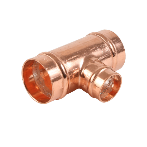 Solder Ring Reducing Tee 22mm 22mm x 15mm