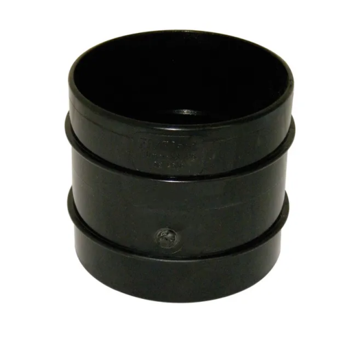 110mm Solvent Soil Pipe Slip Coupling Black