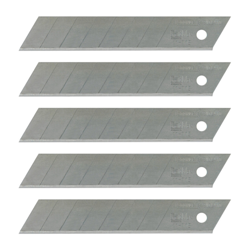 Stanley Flat Snap Off Blades 18mm Pack Of 10