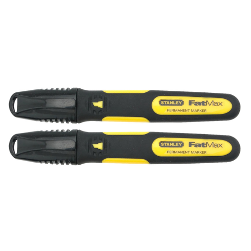 Stanley fatmax Chisel Tip Markers Pack Of 2