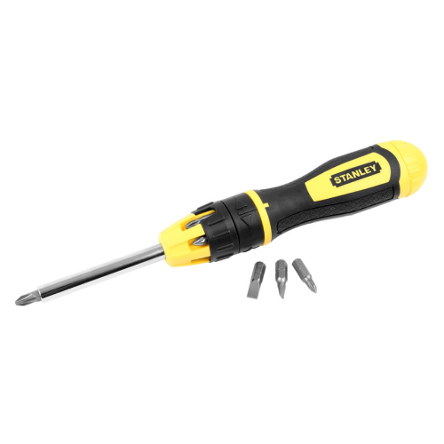 Stanley Multi-Bit Ratchet Screwdriver Set With 10 Bits