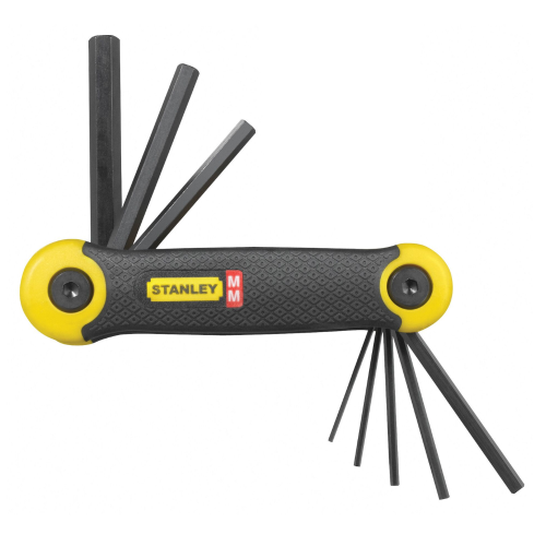 Stanley Hex Key Metric Folding Set 8Pcs