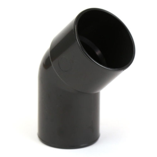 40mm Solvent Weld Waste 135? Conversion Bend Black