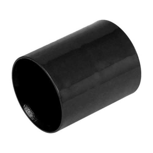 32mm Solvent Weld Waste Straight Coupling Black