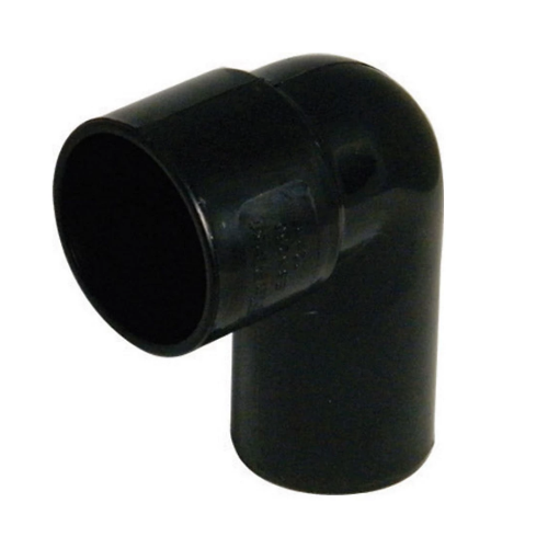 50mm Solvent Weld Waste 90? Conversion Bend Black