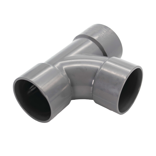 40mm Solvent  Weld Waste Tee Grey