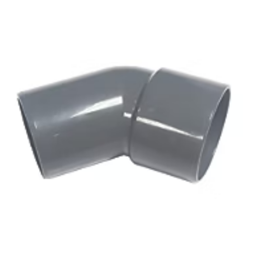 32mm Solvent Weld Waste 135? Conversion Bend Grey
