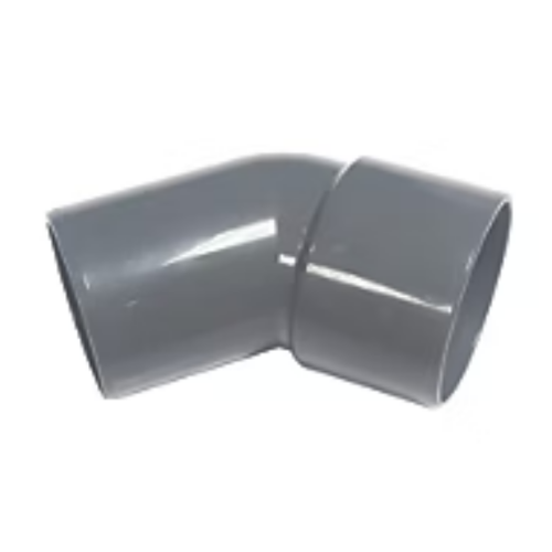 50mm Solvent Weld Waste 135? Conversion Bend Grey