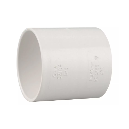 32mm Solvent Weld Waste Straight Coupling White