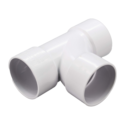 40mm Solvent  Weld Waste Tee White
