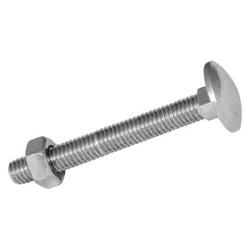 Forgefix Zinc Coach Bolt & Nut M10 x 180mm  