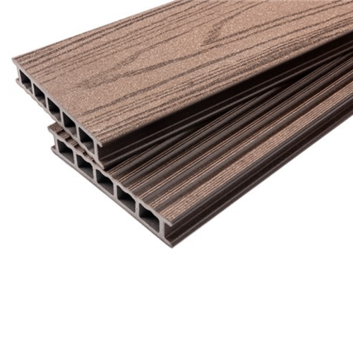 Therra Wood Composite Decking Board Hazelnut 140mm x 26mm x 3.6m